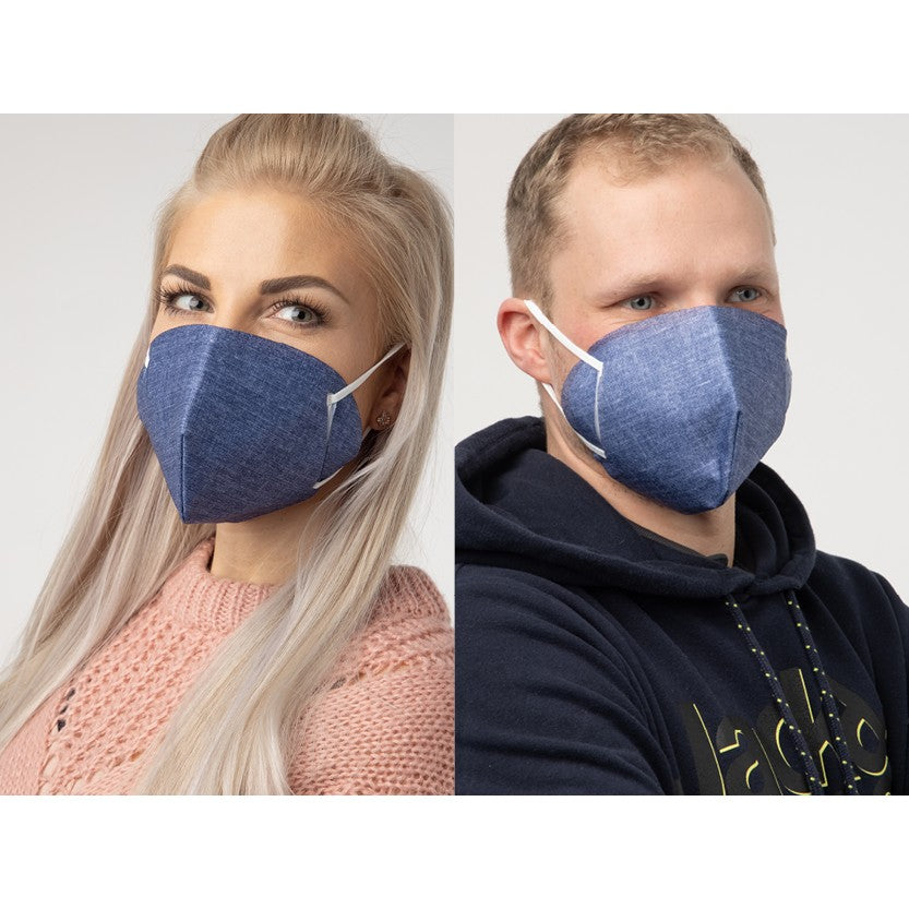 HeiQ Viroblock Mask-Cover für handelsübliche FFP2 Masken (C-Shape) - 3 Stk - MyHeiQ Switzerland