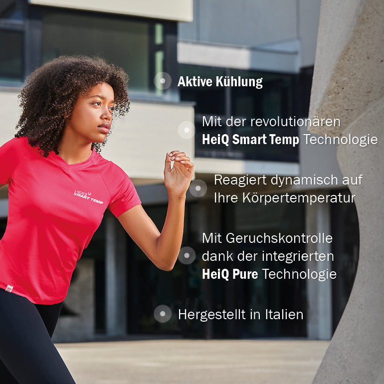 HeiQ Smart Temp Sports T-shirt - MyHeiQ Switzerland