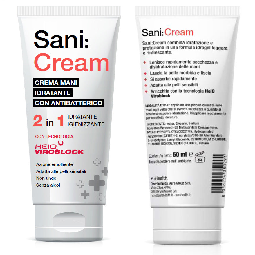 Sani:Cream mit HeiQ Viroblock - MyHeiQ Switzerland